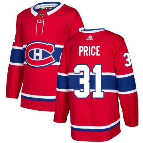 Men's Montreal Canadiens PRICE 31 Fanatics Branded Red Home Breakaway Player Jersey