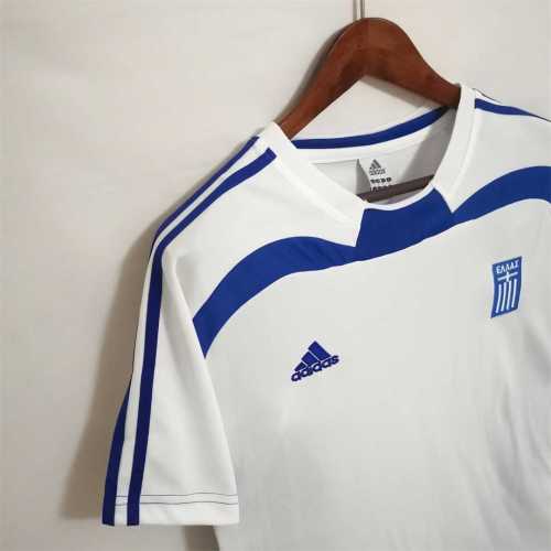 Retro Jersey 2004 Greece Home Soccer Jersey Vintage Football Shirt