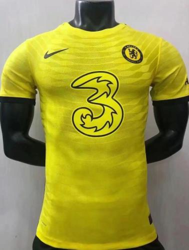 Player Verssion Chelsea Yellow Training Soccer Jeresy