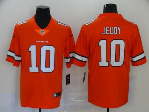 Denver Broncos 10 Jerry Jeudy Orange 2020 NFL Jersey
