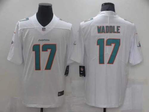 Dolphins 17 Jaylen Waddle White 2021 NFL Draft Vapor Untouchable Limited Jersey
