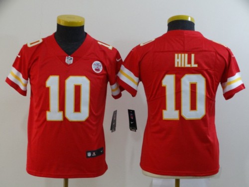 Youth Kansas City Chiefs 10 HILL Red 2020 Super Bowl LIV Vapor Untouchable Limited Jersey