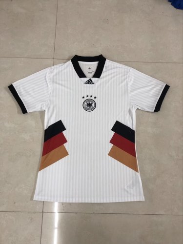 Fans Version 2023-2024 Germany White Soccer Jersey