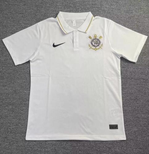 2023-2024 Corinthians White Soccer Polo
