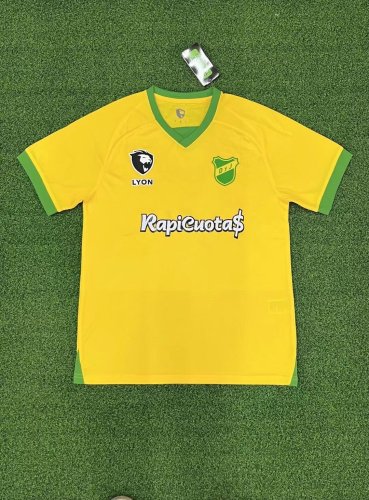 Fans Version 2022-2023 Defensa y Justicia Home Soccer Jersey