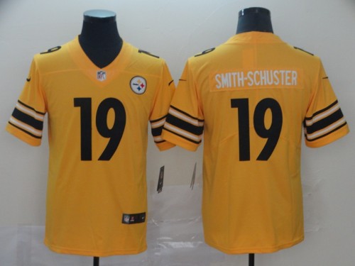 Pittsburgh Steelers 19 JuJu Smith-Schuster Gold Inverted Legend Limited Jersey