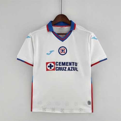 Fans Version 2022-2023 Cruz Azul Away White Soccer Jersey
