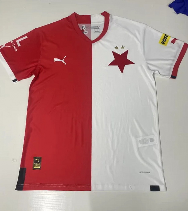 Fans Version 2022-2023 Slavia Prague Home Soccer Jersey