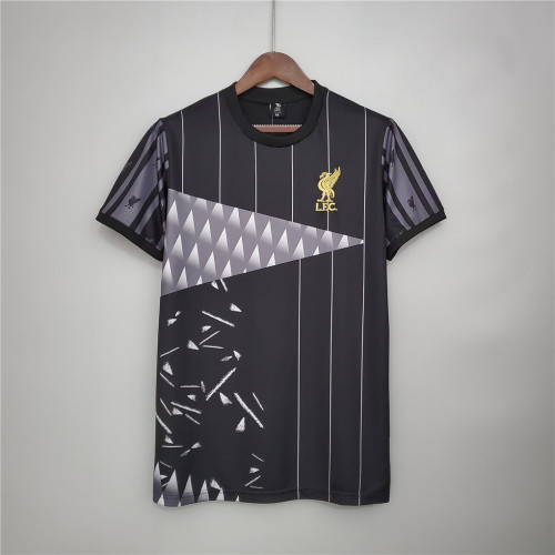 Liverpool Champion Special Edition Black Soccer Jersey
