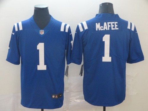 Indianapolis Colts 1 Pat Mcafee Blue Vapor Untouchable Limited Jersey