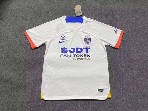 Fans Version 2023-2024 Johor Darul Takzim Away White Soccer Jersey