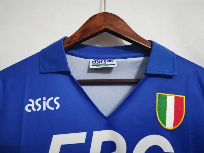 Retro Jersey 1991-1992 Sampdoria Home Blue Soccer Jersey
