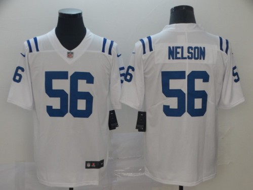 Indianapolis Colts #56 NELSON White NFL Jersey