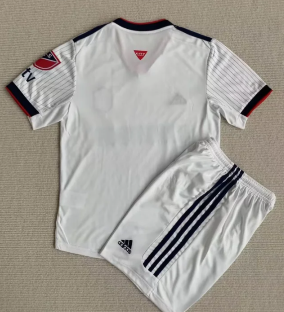 Adult Uniform 2023-2024 Louisville City Away White Soccer Jersey Shorts