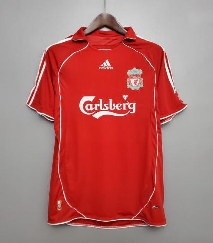 Retro Jersey 2006-2007 Liverpool Home Soccer Jersey Vintage Football Shirt