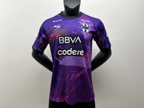 2022-2023 Monterrey 3rd Away Purple Soccer Jersey