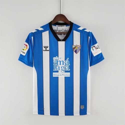 Fans Version 2022-2023 Málaga Home Soccer Jersey