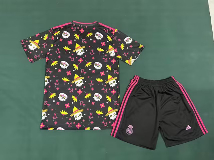 Adult Uniform 2023-2024 Real Madrid Colorful Soccer Training Jersey Shorts
