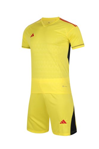 AFX-759 DIY Custom Blank Uniforms Yellow Jersey Shorts
