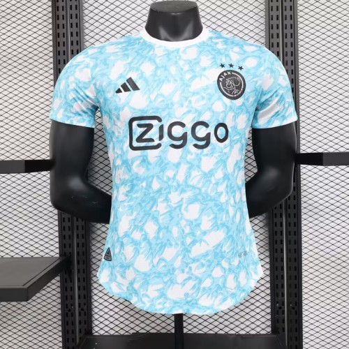 Player Version 2023-2024 Ajax Pre-match Soccer Jersey Football Training Shirt