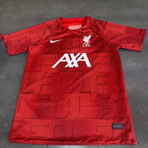 2023-2024 Liverpool Red Soccer Pre-match Training Jersey