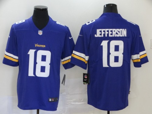 Minnesota Vikings 18 JEFFERSON Blue 2020 NFL Jersey