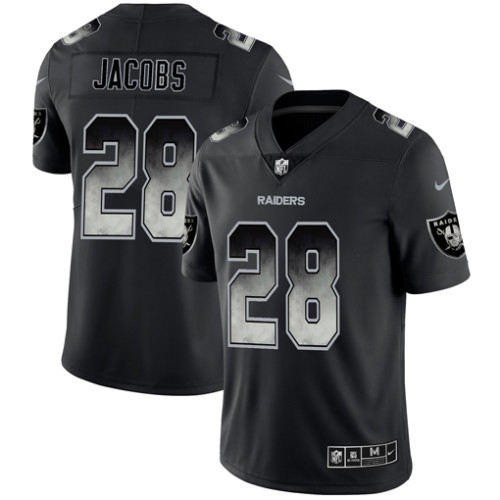 Oakland Raiders #28 JACOBS Black NFL Jersey
