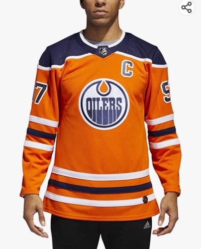 Edmonton Oilers 97 McDAVID Orange NHL Jersey