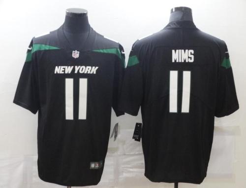 New York Jets 11 MIMS Black NFL Jersey