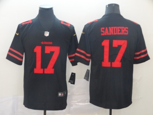 San Francisco 49ers 17 Emmanuel Sanders Black Vapor Untouchable Limited Jesey
