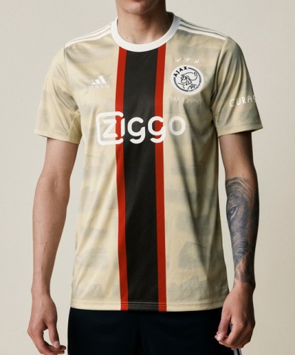 Unveiled 22-23 AJAX 3rd Soccer Jersey Fans version