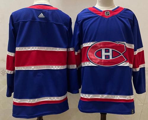 2020 Retro Jersey Montreal Canadiens Blank Blue NHL Jersey