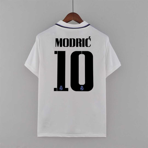 Fans Version 2022-2023 Real Madrid 10 MODRIC Home Soccer Jersey