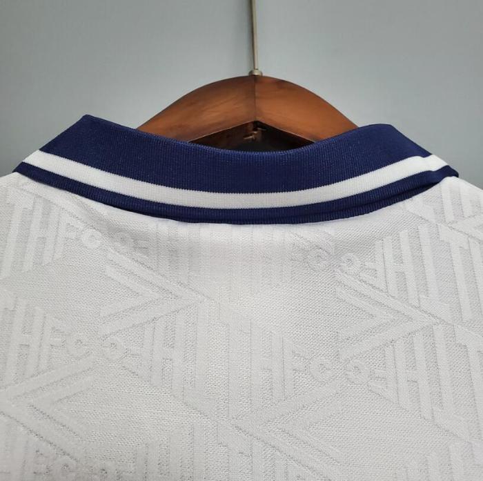 Retro Jersey 1991-1993 Tottenham Hotspur Home Soccer Jersey