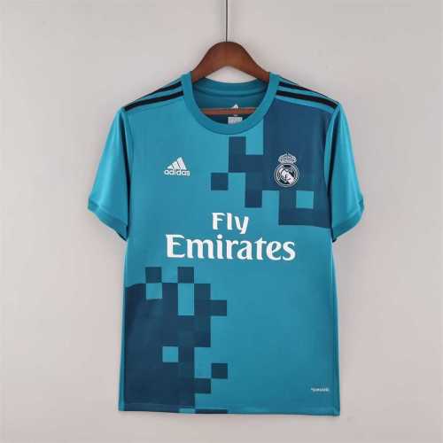 Retro Jersey 2017-2018 Real Madrid Third Away Soccer Jersey Vintage Real Camisetas de Futbol