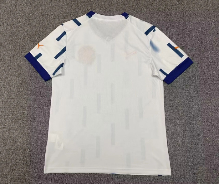Fans Version 2022-2023 Blackpool Away White Soccer Jersey