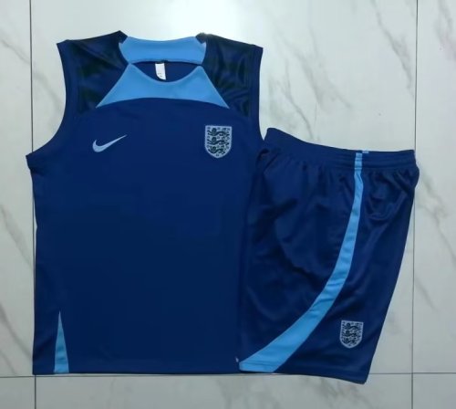 Adult Uniform 2023-2024 England Borland Soccer Training Vest and Shorts