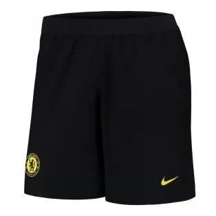 Chelsea Black Soccer Shorts