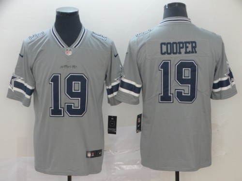 Dallas Cowboys 19 Amari Cooper Gray Inverted Legend Limited Jersey