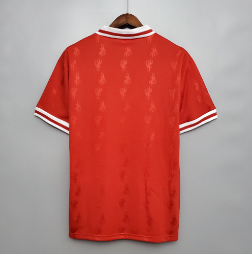 Retro Jersey 1996-1997 Liverpool Home Red Soccer Jersey Vintage Football Shirt