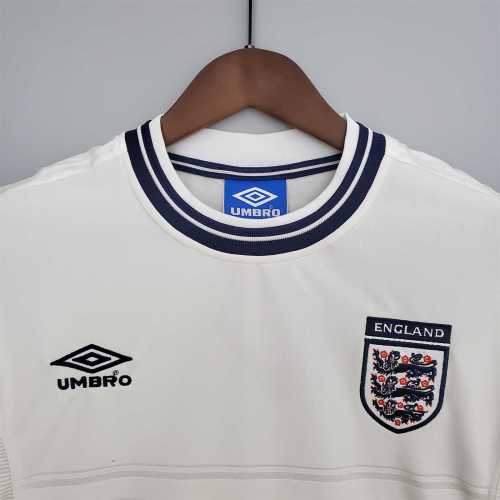 Retro Jersey 2000 England Home Soccer Jersey Vintage Football Shirt