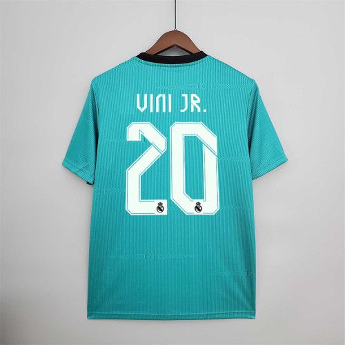 Fans Version 2021-2022 Real Madrid VINI JR. 20 3rd Away Soccer Jersey