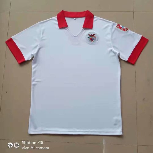 Retro Jersey 1961 Benfica Away White Soccer Jersey