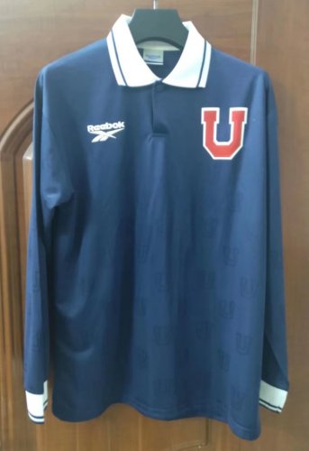 Retro Jersey Long Sleeve 1988 Universidad de Chile Home Soccer Jersey