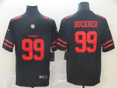 San Francisco 49ers 99 DeForest Buckner Black Vapor Untouchable Limited Jersey