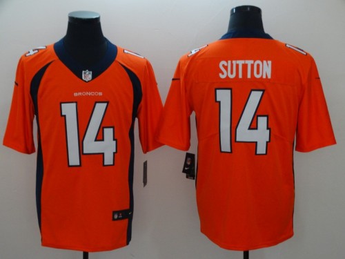 Denver Broncos 14 SUTTON Orange NFL Jersey