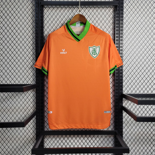 Fans Version 2022-2023 América Mineiro Orange Soccer Jersey