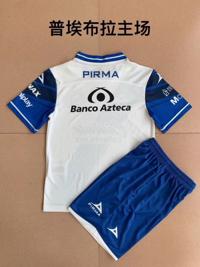Adult Uniform 2023-2024 Puebla Home Soccer Jersey Shorts
