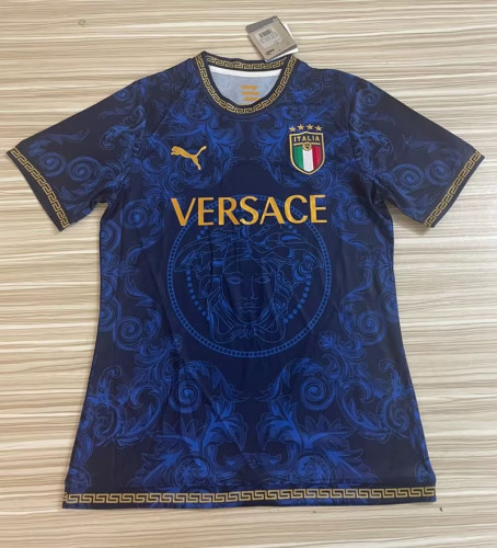 Fans Version 2023-2024 Italy Blue Soccer Training Jersey