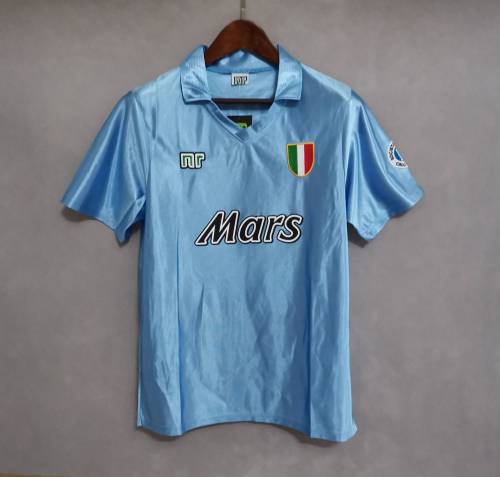 Retro Jersey 1990-1991 Calcio Napoli Home Soccer Jersey
